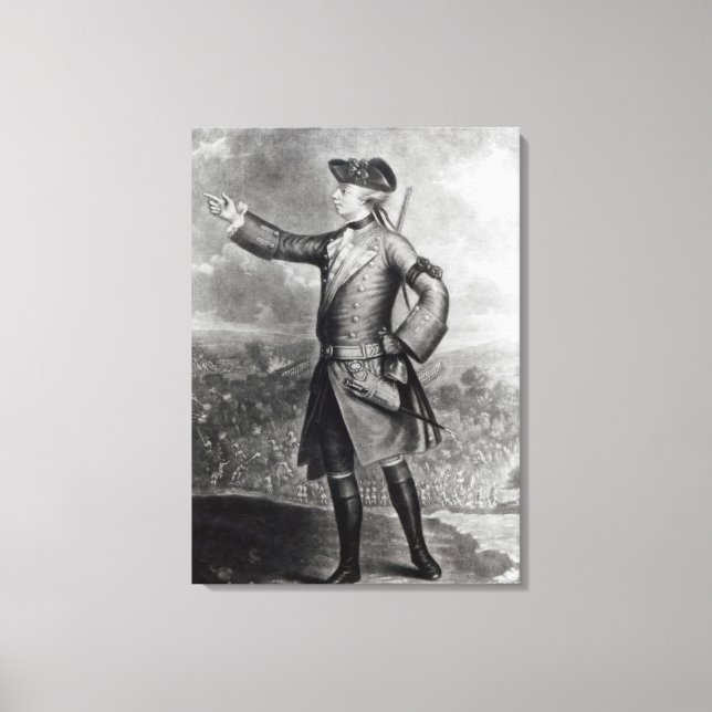 Lienzo General James Wolfe (Anverso)