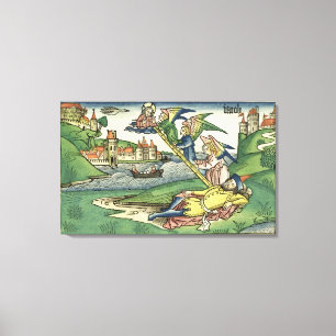 Lienzo Génesis 28 10 Jacob's Ladder, de Nuremberg
