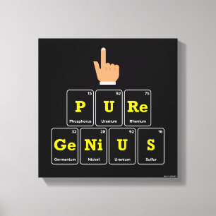 Lienzo Genio puro