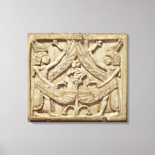 Lienzo Genios cons alas, período asirio, c.750 A.C.