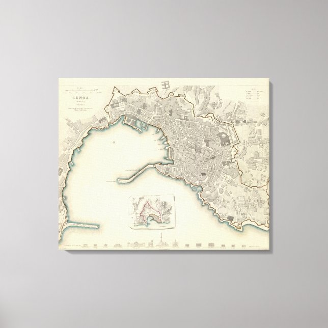 Lienzo Genova Genova Genova Genova (Anverso)