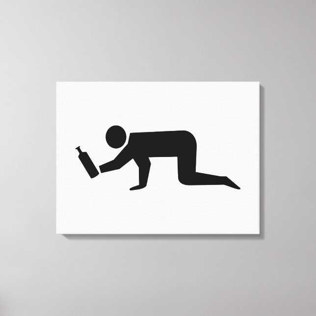 Lienzo Gente Ebria (Anverso)