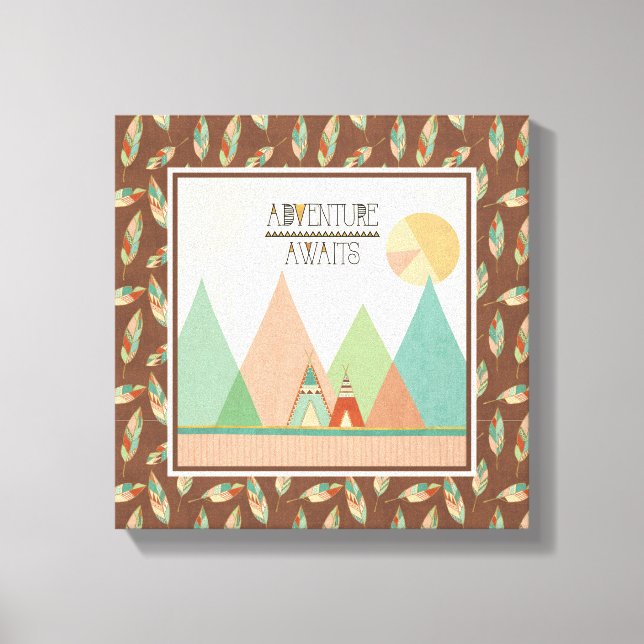 Lienzo Geo III Suroeste | Apertura de aventura (Anverso)