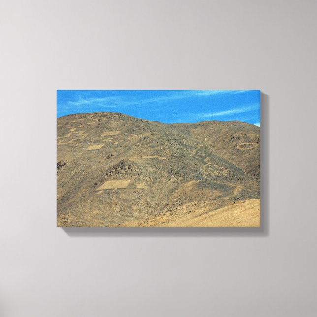 Lienzo Geoglíficos de Atacama (Anverso)