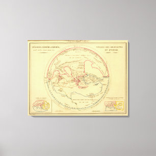Lienzo Geographie des Grecs Primitive