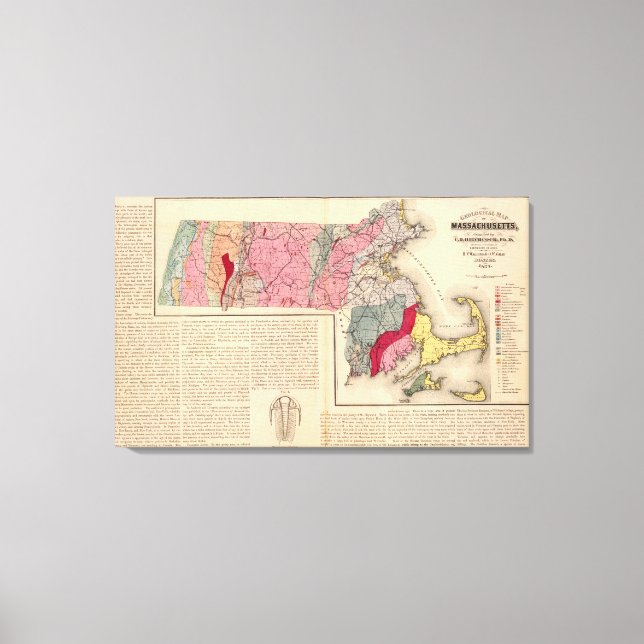 Lienzo Geol Massachusetts (Anverso)