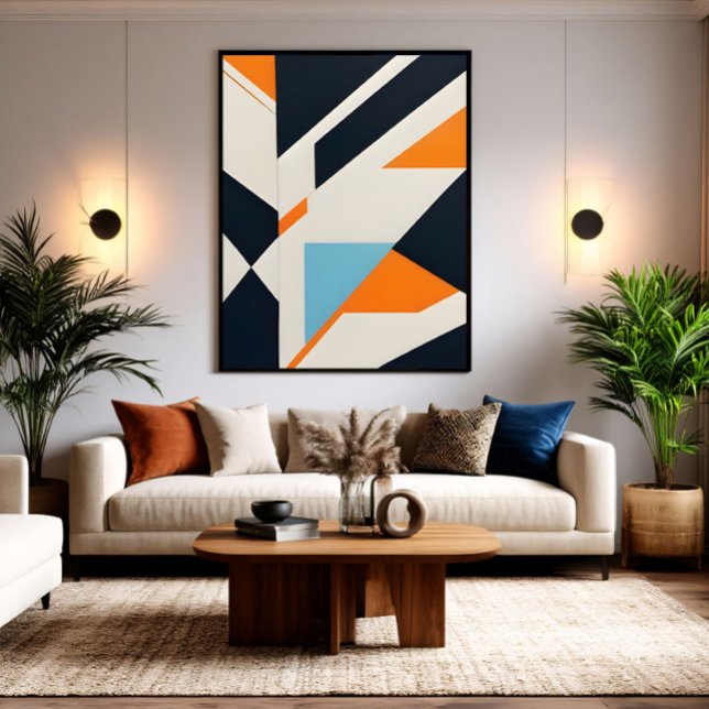 Lienzo Geometría abstracta en capas (Subido por el creador)