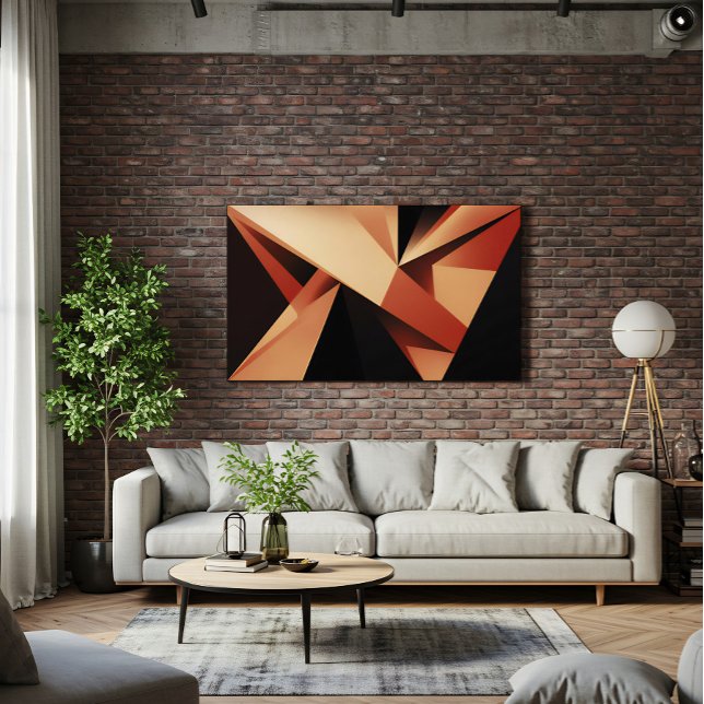 Lienzo Geometría contemporánea abstracción moderna (Subido por el creador)