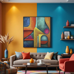 Lienzo Geometría de esencia