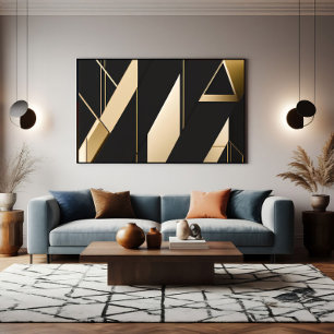 Lienzo Geometría Lujosa