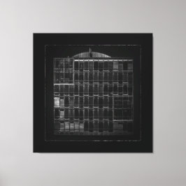 Lienzo Geometría N.º 46 con borde