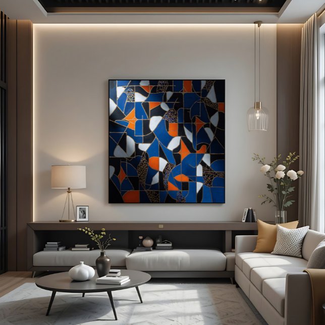 Lienzo Geometría Vibrante (Subido por el creador)