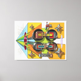 Lienzo Geometric Convergence: A Portal to the Infinite