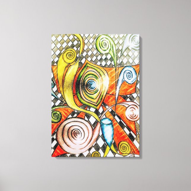 Lienzo Geometric Design 18 (Anverso)