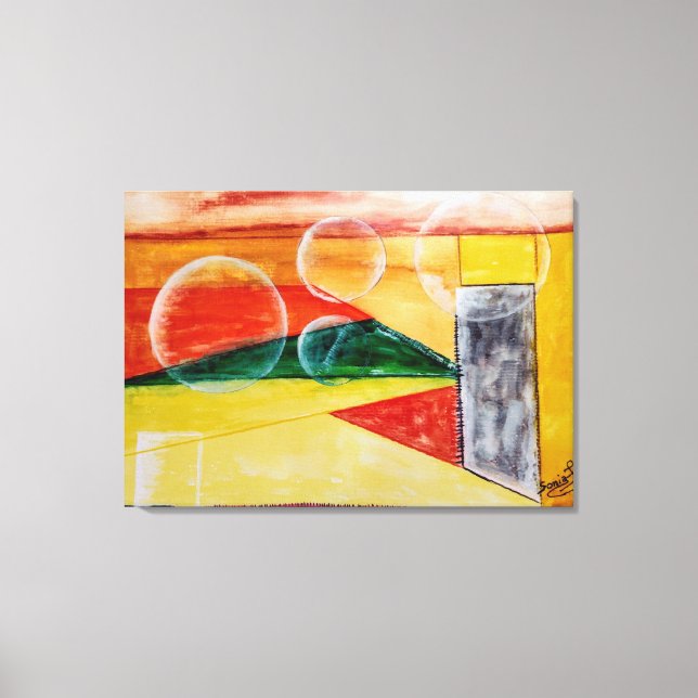 Lienzo Geometric Design 19 (Anverso)