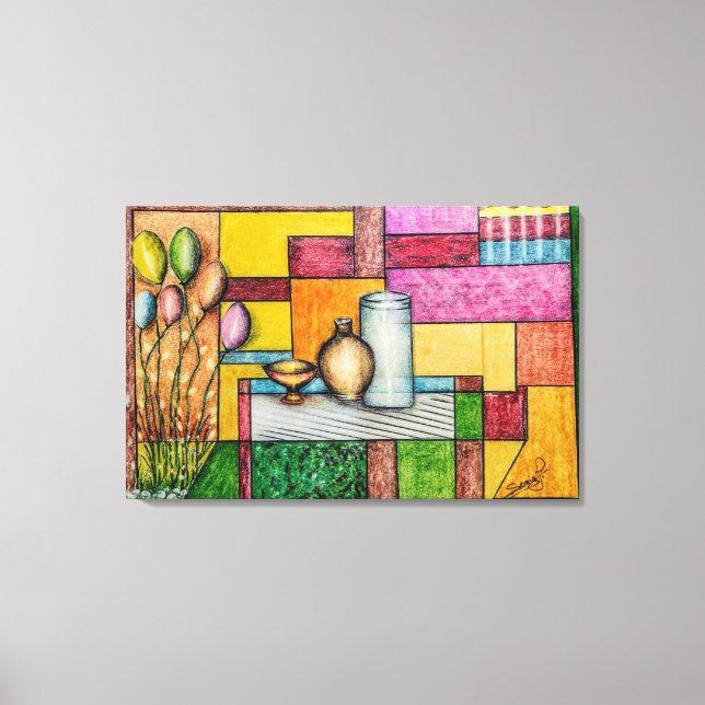 Lienzo Geometric Design 20 (Anverso)