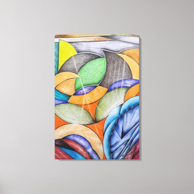 Lienzo Geometric Design 23 (Anverso)