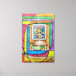 Lienzo Geometric Design 26