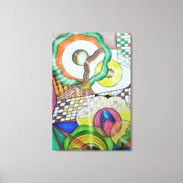 Lienzo Geometric Design 32