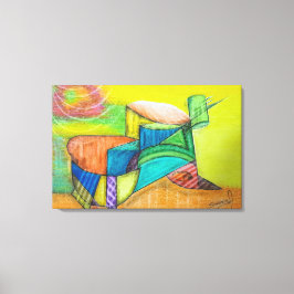 Lienzo Geometric Design 35