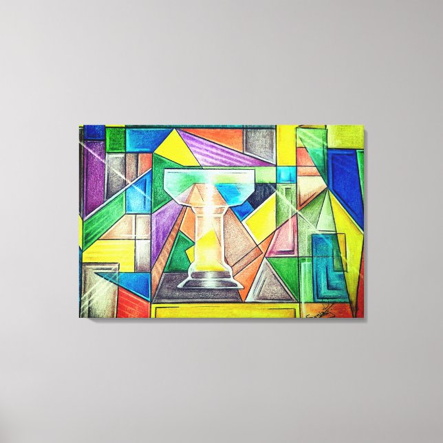 Lienzo Geometric Design 39 (Anverso)