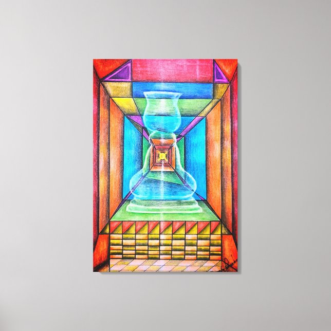 Lienzo Geometric Design 40 (Anverso)