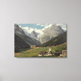 Lienzo Georg Macco Trafoi Am Ortler