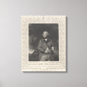 Lienzo George Augustus Eliott, 1r barón Heathfield
