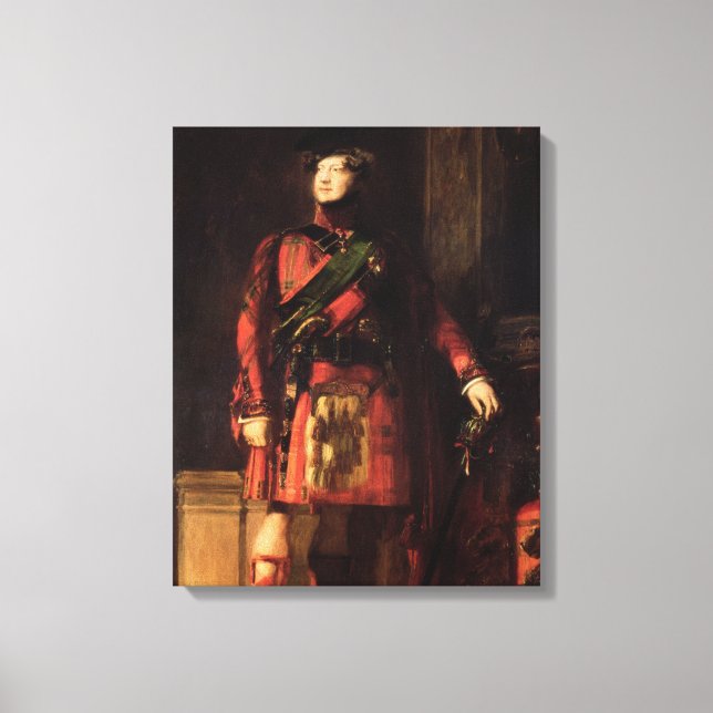 Lienzo George IV (Anverso)