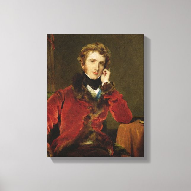 Lienzo George James Welbore Agar-Ellis, más tarde 1º Lord (Anverso)