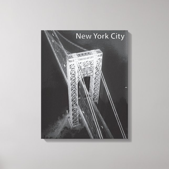 Lienzo George Washington Bridge Nueva York (Anverso)