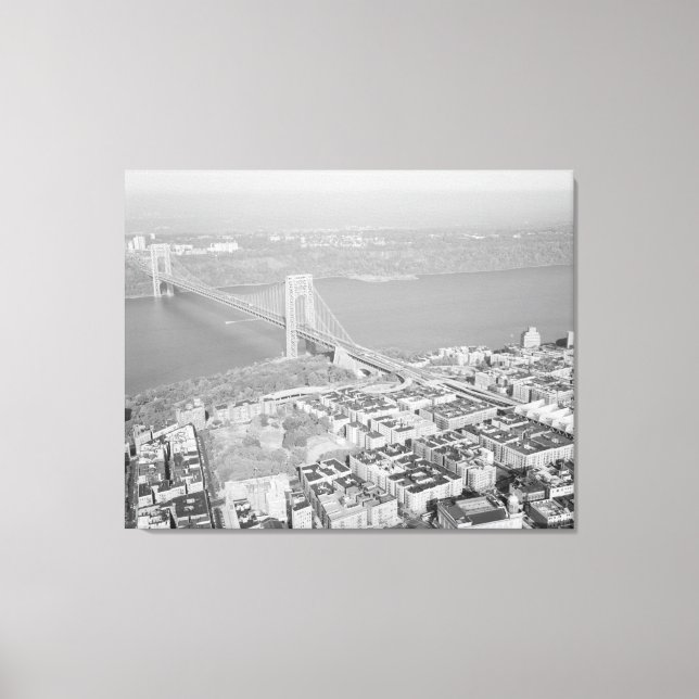 Lienzo George Washington Bridge NYC Fotografía - 2 (Anverso)