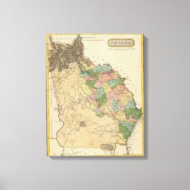 Lienzo Georgia (Anverso)