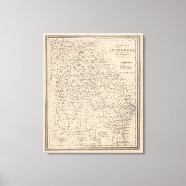 Lienzo Georgia 3 (Anverso)