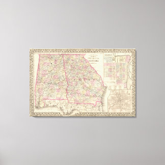 Lienzo Georgia, Alabama