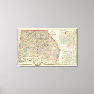 Lienzo Georgia, Alabama