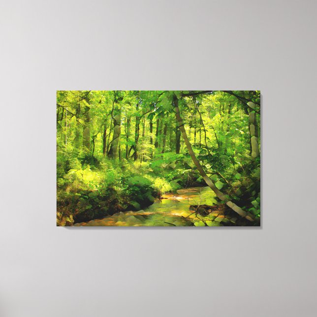 Lienzo GEORGIA CREEK Canvas Art (Anverso)