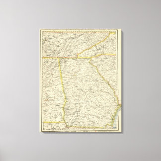 Lienzo Georgia, Tennessee, Alabama