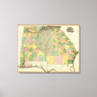 Lienzo Georgia y Alabama 2