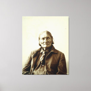 Lienzo Gerónimo (Guiyatle) Apache nativo americano indio