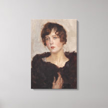 Gertie en un catre de pieles (por Isaac Israels)