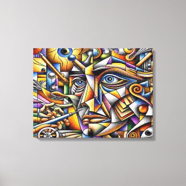 Lienzo Gesicht (Anverso)