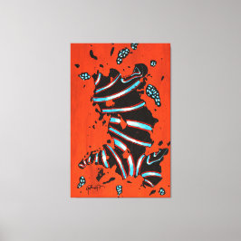 Lienzo GGAST - Energy Code ECL7 - Stretched Canvas Print