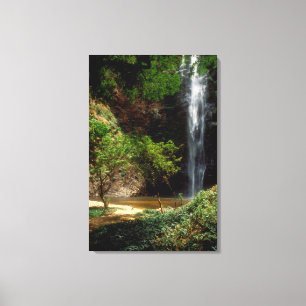 Lienzo Ghana: Cataratas de Wli, también conocidas como Ca