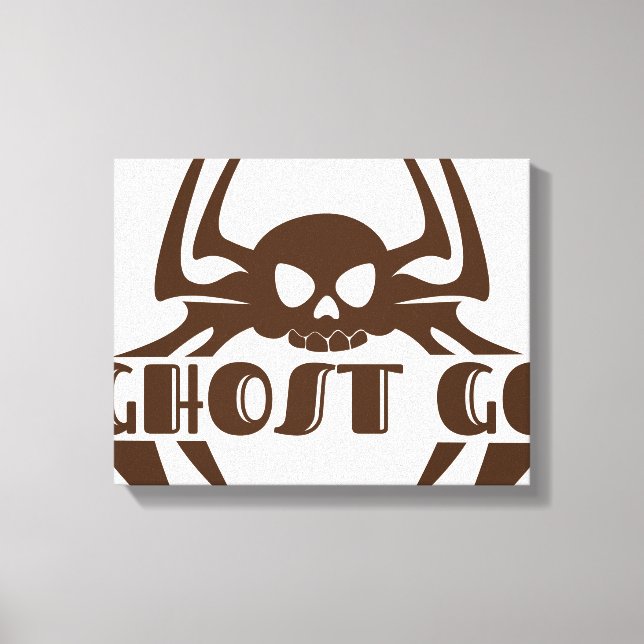 Lienzo Ghost Go Spooky Season (Anverso)