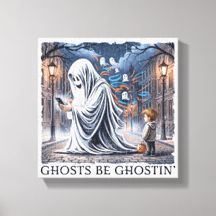 Lienzo Ghosts Be Ghostin"