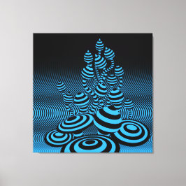 Lienzo Giant Canvas cielo azul Magic Mushrooms 1 m².