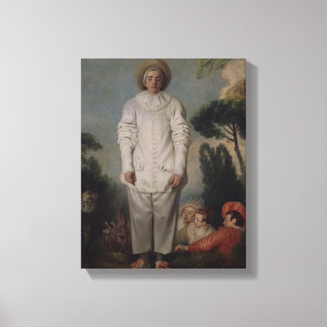 Lienzo Gilles, c.1718-19 (Anverso)