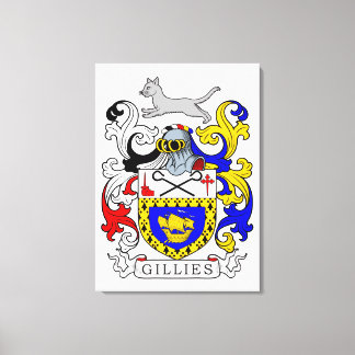 Lienzo Gillies Coat of Arms