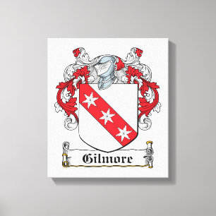 Lienzo Gilmore Family Crest